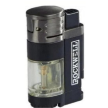 Load image into Gallery viewer, Lighter, Pocket Torch - Rockwell Black

